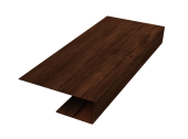 J-Профиль 12мм 0,45 Print Elite Cherry Wood TwinColor (2м) Центр Кровли