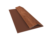 Планка финишная БХ new 0,45 Print Premium Rowan Fresh TwinColor (2м) Центр Кровли