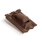 Вентилятор кровельный для композитной черепицы Metrotile RV75 MetroBond пустыня Центр Кровли