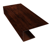 J-Профиль 18мм 0,45 Print Elite Cherry Wood TwinColor (3м) Центр Кровли