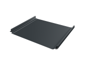 Кликфальц Pro Grand Line 0,5 Velur X с пленкой на замках RAL 7016 антрацитово-серый Центр Кровли