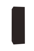 Кожух прямой д800/ш400/в1500 0,5 Satin с пленкой RAL 9005 черный Центр Кровли