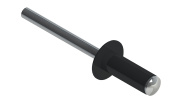 Заклёпка вытяжная Daxmer 4,0х12 RAL 9004 (500шт) нерж/нерж Центр Кровли