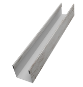 Стойка жалюзи Milan Slim 0,45 Print Elite Snow Wood TwinColor (2м) Центр Кровли