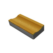 Плитка лотковая SteinRus 60мм Моноцвет желтый Центр Кровли