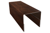 Планка П-образная заборная 20 0,45 Print-Double Premium Cherry Wood Dark F (2м) Центр Кровли
