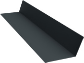 Планка примыкания 90х140 Grand Line 0,5 Velur RAL 7016 антрацитово-серый (2м) Центр Кровли