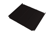 Кликфальц Double Pro Line Grand Line 0,45 Drap ST с пленкой на замках RAL 9005 черный Центр Кровли