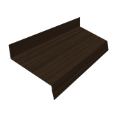 Отлив простой 70 0,45 Print Elite Coffee Wood TwinColor (3м) Центр Кровли