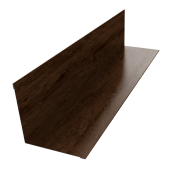 Угол внутренний 110х110 0,45 Print Elite Antique Wood TwinColor (2м) Центр Кровли