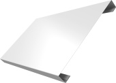 картинка Ламель лицевая 200 забора жалюзи Техас Grand Line 0,45 Drap RAL 9003 сигнальный белый Центр Кровли Ламель лицевая 200 забора жалюзи Техас Grand Line 0,45 Drap RAL 9003 сигнальный белый Центр Кровли