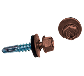 Саморез по металлу Daxmer 5,5х25 (250шт) сверло №3 RAL 3012 Центр Кровли