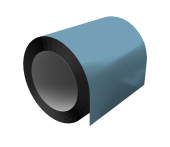 Отмотка 0,45 Drap TX с пленкой RAL 5024 пастельно-синий Центр Кровли