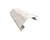 Планка угла внешнего сложного 135 градусов БХ new 0,45 Print Elite Snow Wood TwinColor (3м) Центр Кровли