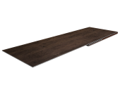 Планка финишная 48х25 0,45 Print Elite Antique Wood TwinColor (3м) Центр Кровли