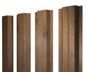 Штакетник П-образный A с прямым резом 0,45 Print Premium Pine Wood Fresh Центр Кровли