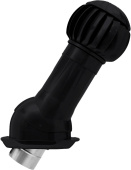 Комплект вентиляционный Gervent Twister для кровли Каскад изолированный 150/160мм черный Центр Кровли