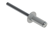 Заклёпка вытяжная Daxmer 3,2х8,0 RAL 7035 (1000шт) нерж/нерж Центр Кровли