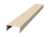 Крышка 30х20 жалюзи Texas 0,45 Print Elite Milky Wood TwinColor (3м) Центр Кровли