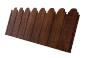 Профнастил C10B фигурный 0,4 Print Premium Cherry Wood Fresh TwinColor Центр Кровли