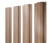 Штакетник Прямоугольный с прямым резом 0,45 Print Elite Honey Wood TwinColor Центр Кровли