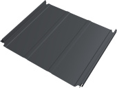 картинка Кликфальц Double Pro Line Grand Line 0,45 Drap двухсторонний с пленкой на замках RAL 7024 мокрый асфальт Центр Кровли Кликфальц Double Pro Line Grand Line 0,45 Drap двухсторонний с пленкой на замках RAL 7024 мокрый асфальт Центр Кровли