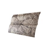 Блок-хаус new Grand Line 0,45 Print Elite King Stone TwinColor Центр Кровли