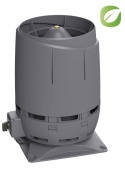Вентилятор Vilpe Flow Eсo125S с основанием 300x300 серый Центр Кровли