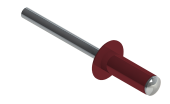 Заклёпка вытяжная Daxmer 4,0х10 RAL 3003 (8х1000шт) ал/ст Центр Кровли