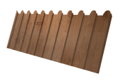 Профнастил С8A v01 фигурный 0,45 Print Premium с пленкой Pine Wood Fresh Центр Кровли