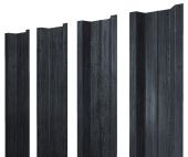 картинка Штакетник П-образный В с прямым резом 0,45 Print Premium Grey Wood TwinColor Центр Кровли Штакетник П-образный В с прямым резом 0,45 Print Premium Grey Wood TwinColor Центр Кровли