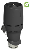 Вентилятор Vilpe Flow Eсo160Р/500 черный Центр Кровли