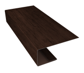 J-Профиль 18мм 0,45 Print Premium Antique Wood TwinColor (2м) Центр Кровли