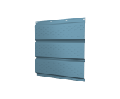 Софит металлический полная перфорация 0,45 Drap TX с пленкой RAL 5024 пастельно-синий Центр Кровли