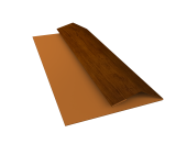 Планка финишная БХ new 0,4 Print Premium Golden Wood Intense FTC (2м) Центр Кровли