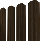 картинка Штакетник Twin XL фигурный Grand Line 0,45 Print Elite Coffee Wood TwinColor Центр Кровли Штакетник Twin XL фигурный Grand Line 0,45 Print Elite Coffee Wood TwinColor Центр Кровли