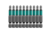 Биты PZ2 Kraftool Optimum Line 50 мм, тип хвостовика E 1/4" 10шт в блистере (26124-2-50-10) Центр Кровли