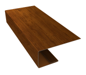 J-Профиль 18мм 0,45 Print Elite Golden Wood TwinColor (3м) Центр Кровли