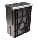 Пескоуловитель пластиковый Aquastok Profi DN200 E600 комплект 500х260х616 (12067) Центр Кровли