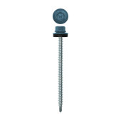 Саморез кровельный Daxmer 4,8х70 (100шт) сверло №1 RAL 5024 Центр Кровли