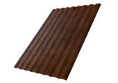 Профнастил С20A 0,45 Print Premium с пленкой Cherry Wood Fresh TwinColor Центр Кровли