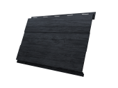 Софит Вертикаль 0,2 prof Grand line 0,45 Print Premium с пленкой Grey Wood TwinColor Центр Кровли