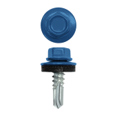 Саморез по металлу 5,5х19 (250шт) сверло №3 RAL 5015 Центр Кровли