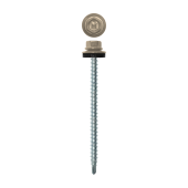 Саморез кровельный Daxmer 4,8х70 (100шт) сверло №1 RAL 1015 Центр Кровли