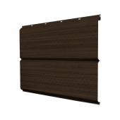 Софит ЭкоБрус new c перфорацией 0,45 Print Elite Coffee Wood TwinColor Центр Кровли