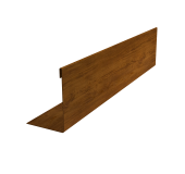 Нащельник 125 Texas 25х35 0,45 Print-double Elite Golden Wood (L1,5) Центр Кровли