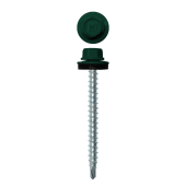 Саморез кровельный Daxmer 4,8х50 (150шт) сверло №1 RAL 6005 Центр Кровли
