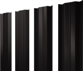 картинка Штакетник М-образный B с прямым резом Grand Line 0,4 PE-Double RR 32 темно-коричневый Центр Кровли Штакетник М-образный B с прямым резом Grand Line 0,4 PE-Double RR 32 темно-коричневый Центр Кровли