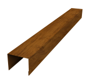 Крышка жалюзи Palermo 0,45 Print Elite Golden Wood TwinColor (2м) Центр Кровли