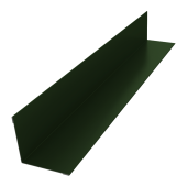 Угол внутренний 70х70 0,5 Satin Matt TX RAL 6020 хромовая зелень (3м) Центр Кровли